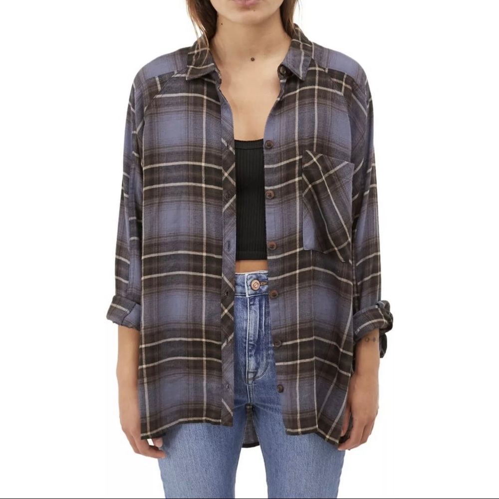 NWT Urban Outfitters BDG Brendon plaid Flannel